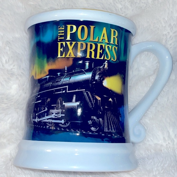Polar express train coffee mugs set of two - Picture 3 of 7